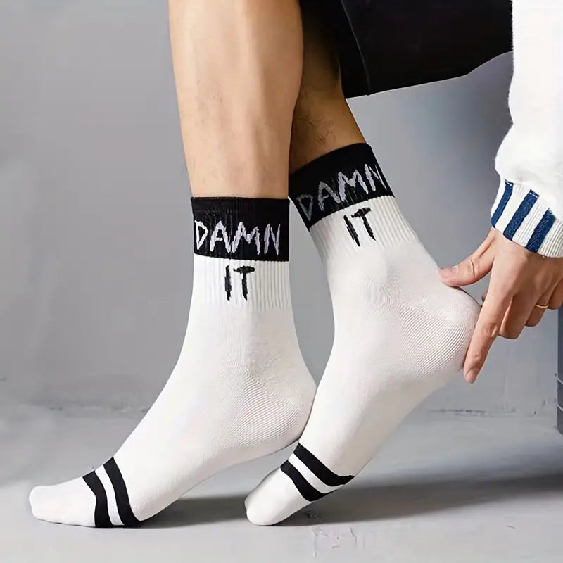 Fuck Off funny 5 Pair Socks