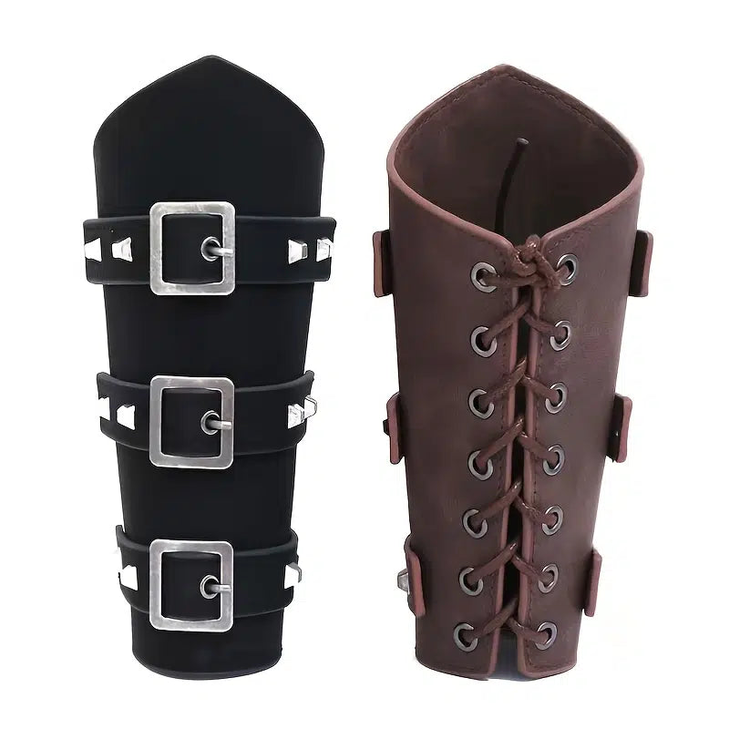 Leather Braces Medieval Armor