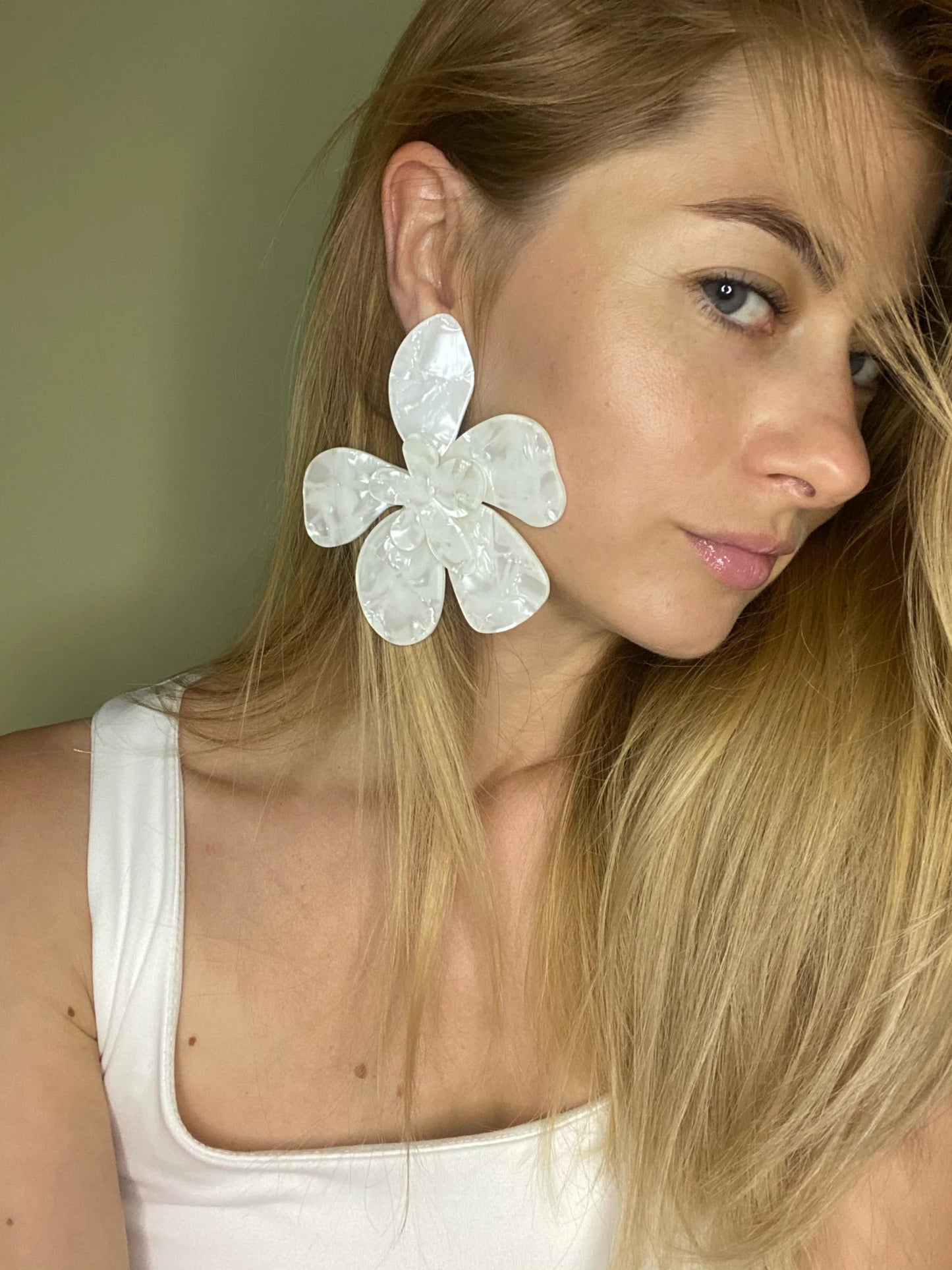 Daisy Flower Earrings