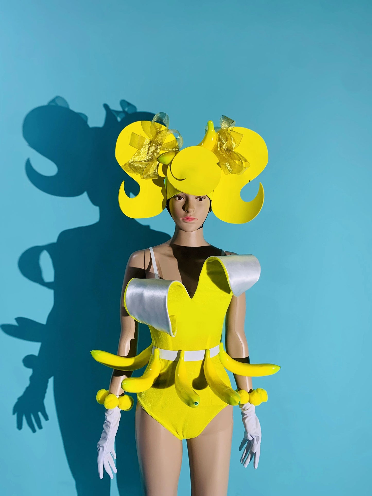 Yellow Banana Foam Costume