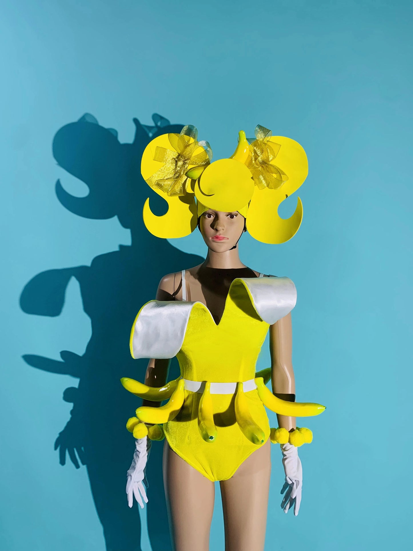 Yellow Banana Foam Costume