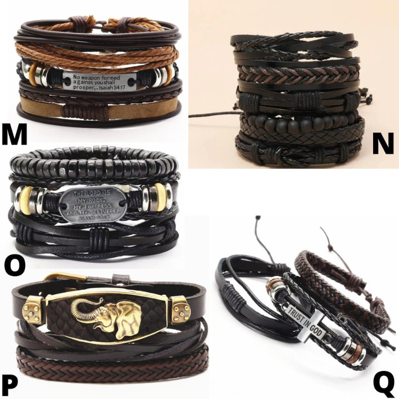 Woven Leather Bracelet