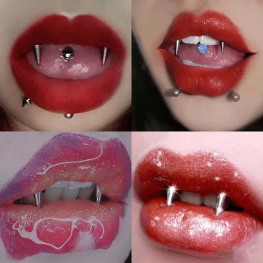 Vampire Septum Dracula Nail Halloween Piercing