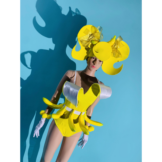 Yellow Banana Foam Costume