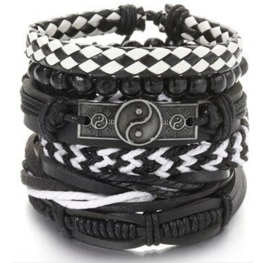 Punk Leather Bracelet