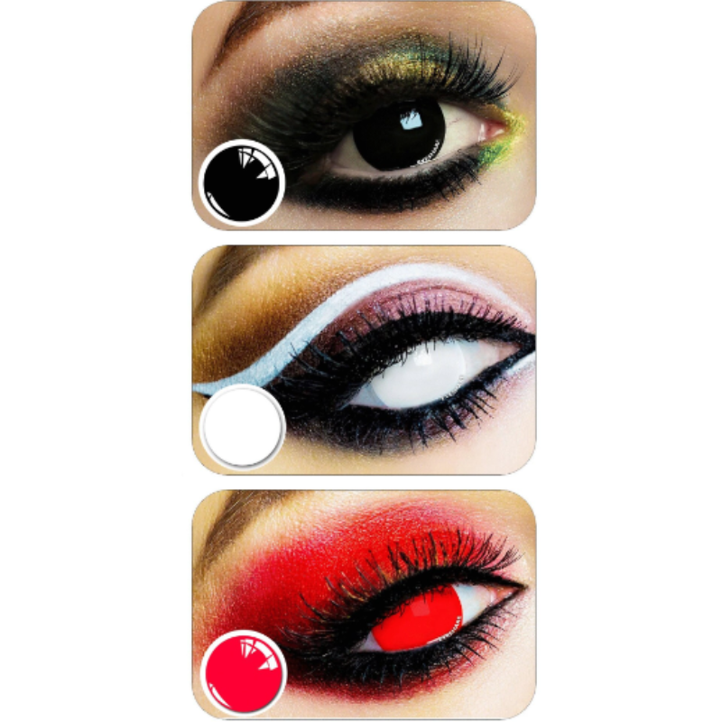 Vampire Red Halloween Eyes