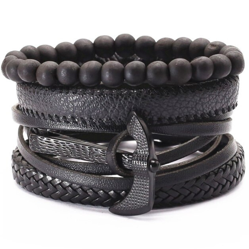 Woven Leather Bracelet