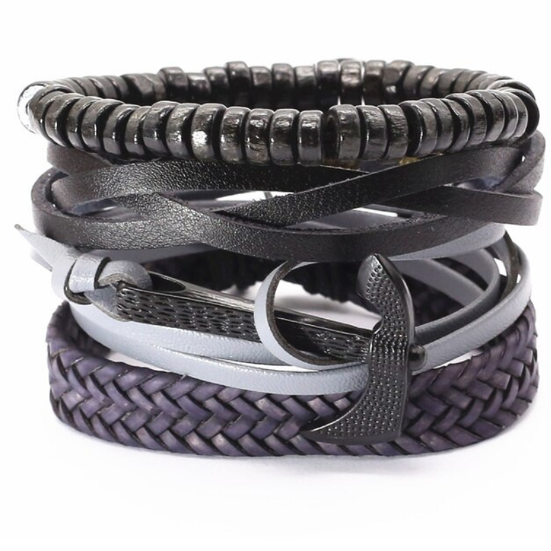 Woven Leather Bracelet