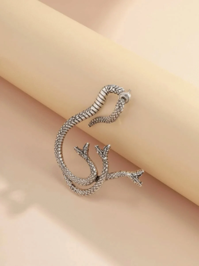 Medusa Snake Stud Earrings