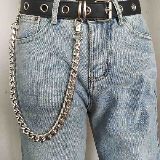 Chunky Punk Chain Belt