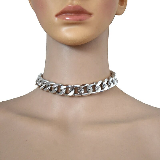 Punk Chain Chocker Necklace