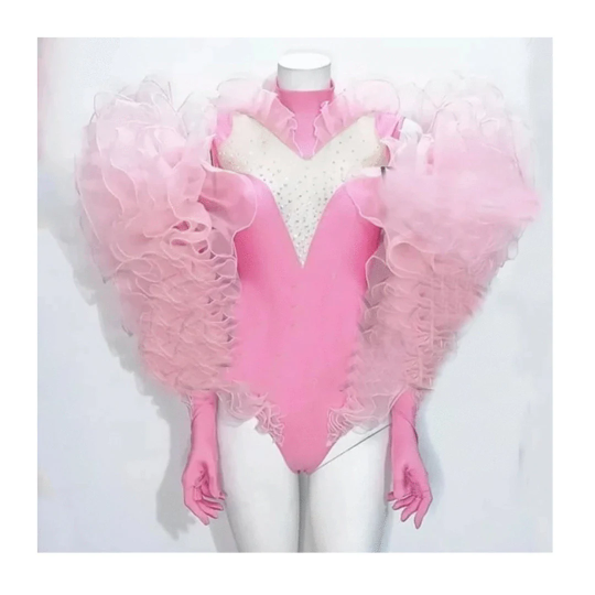 Pink Heart Costume