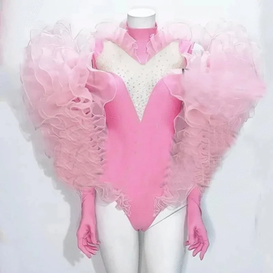 Pink Heart Costume