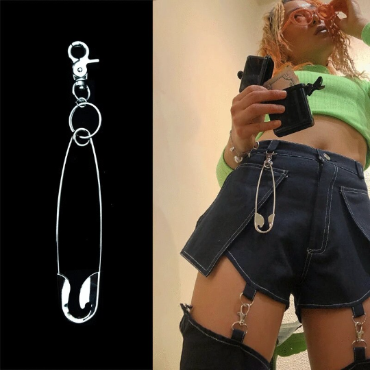 Safety Pin Belt Clip