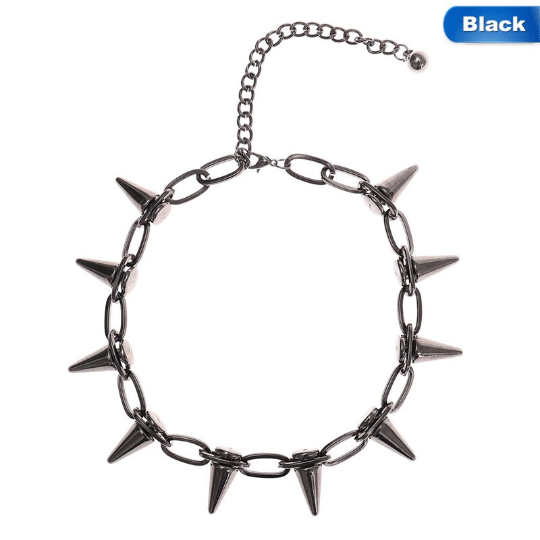 Rivet Choker Spike necklace