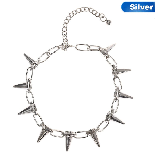 Rivet Choker Spike necklace