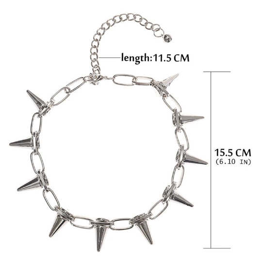 Rivet Choker Spike necklace