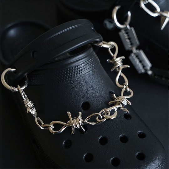 Gothic Shoe Chain Charm