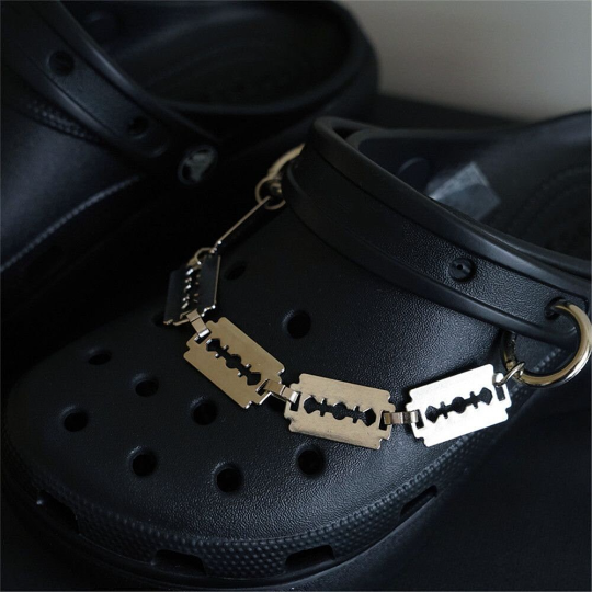 Gothic Shoe Chain Charm