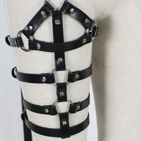 Leather Leg Harness