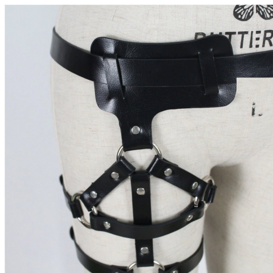 Leather Leg Harness