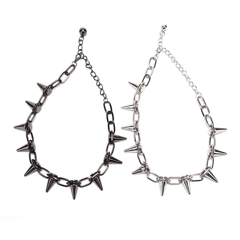 Rivet Choker Spike necklace