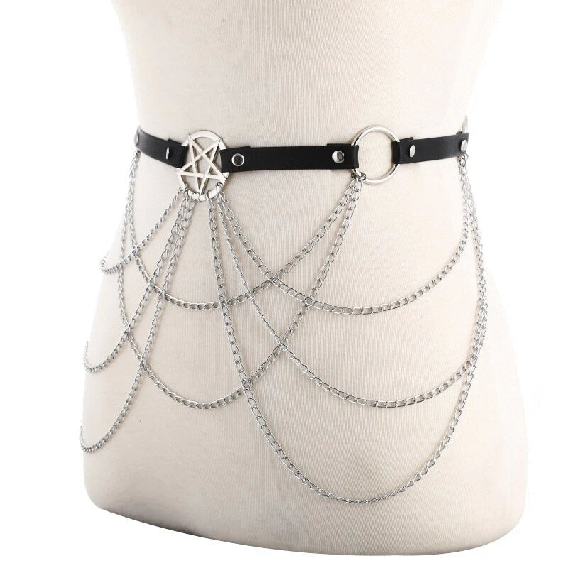 Gothic Chain Belt S M L 1X 2X 3X 4X 5X 6X