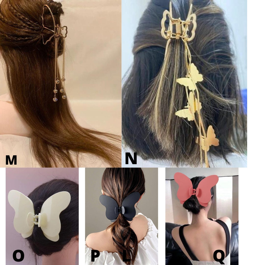 Butterfly Hair Claw