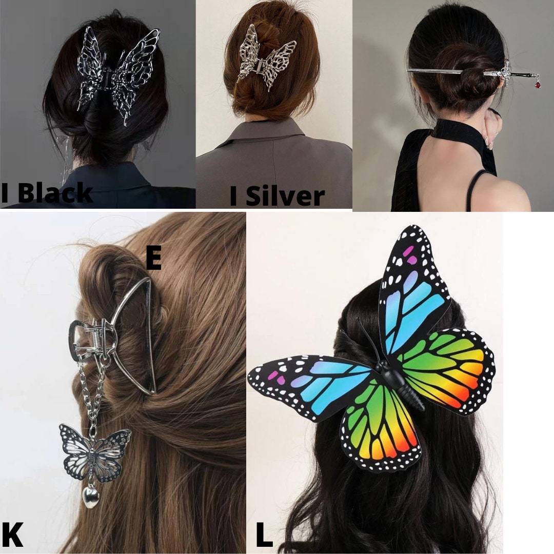 Butterfly Hair Claw