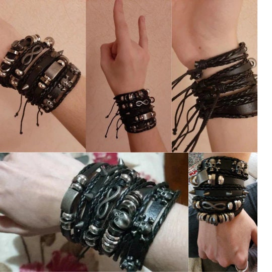 Woven Leather Bracelet