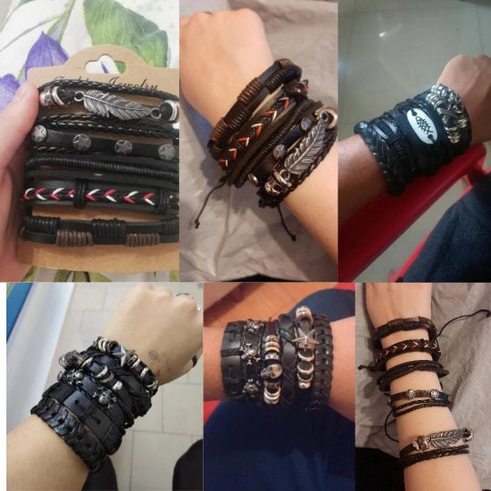 Woven Leather Bracelet