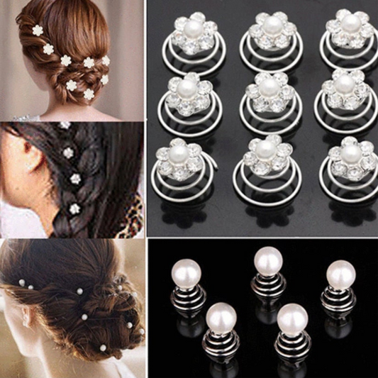 Pearl White Hair Accessories