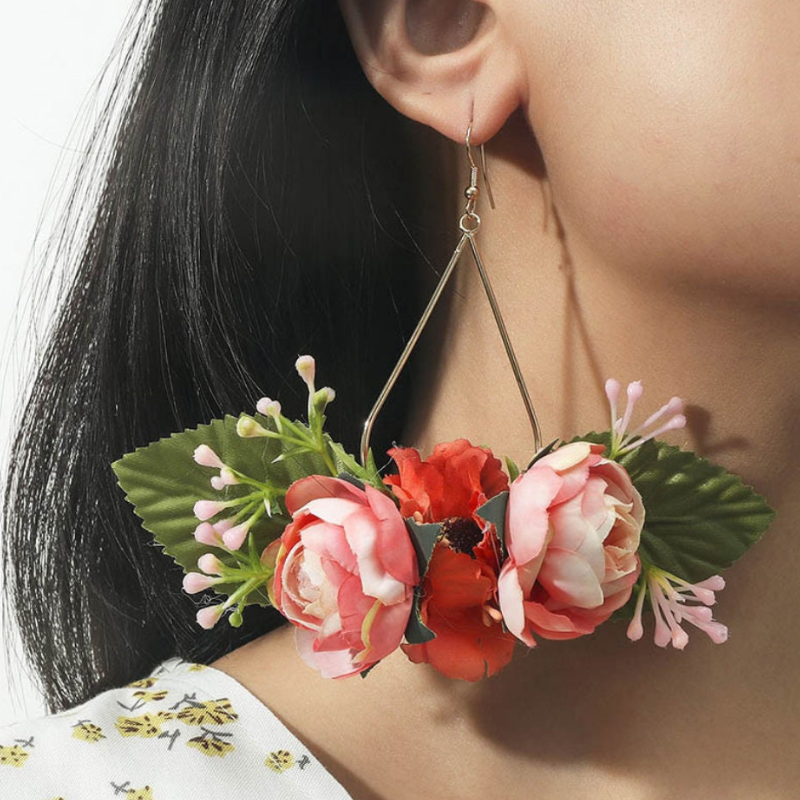 Flower Petal Earrings