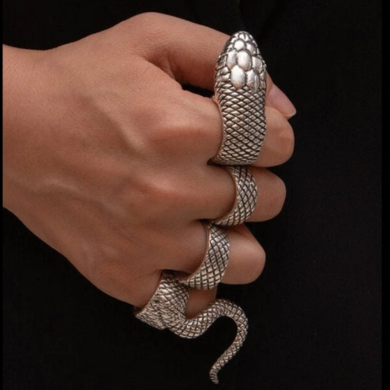 Punk Snake Rings