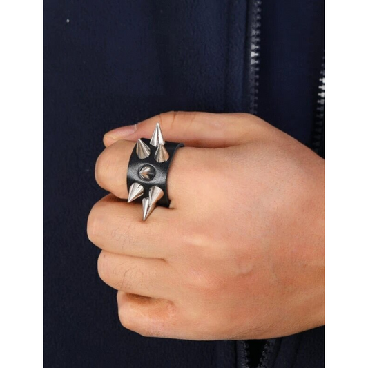 Punk Spiked Ring