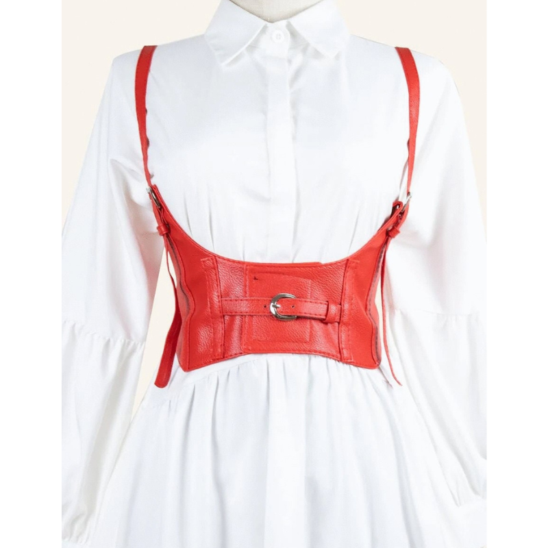 White Waist Harness