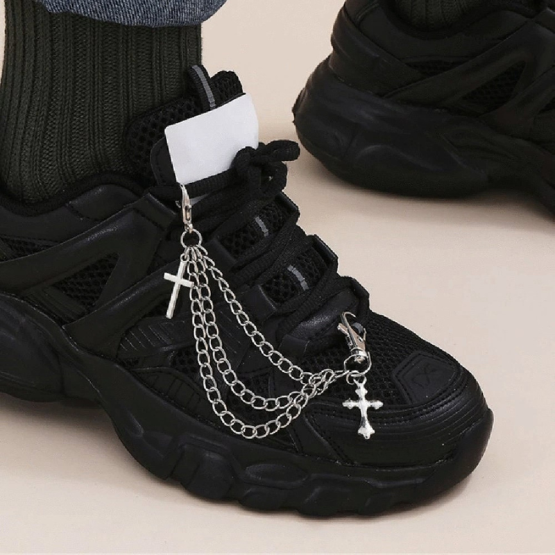 Gothic Shoe Chain Charm