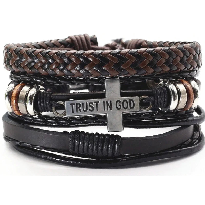 Christian Bible Verse Bracelet The Lord is My Rock