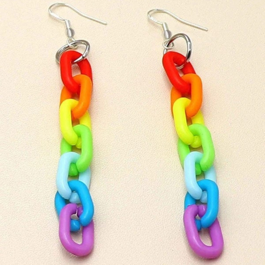 Rainbow Pride Earrings