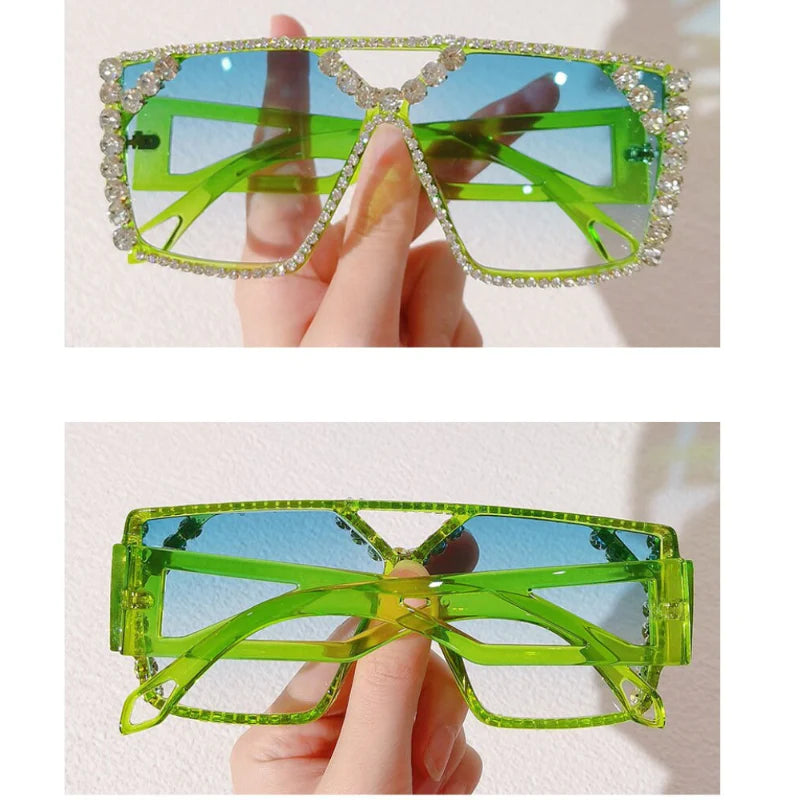 Rhinestone Bling Sunglasses