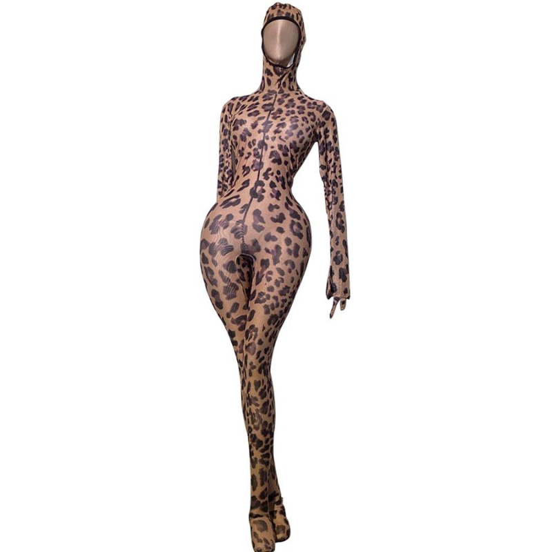 Leopard Jumpsuit