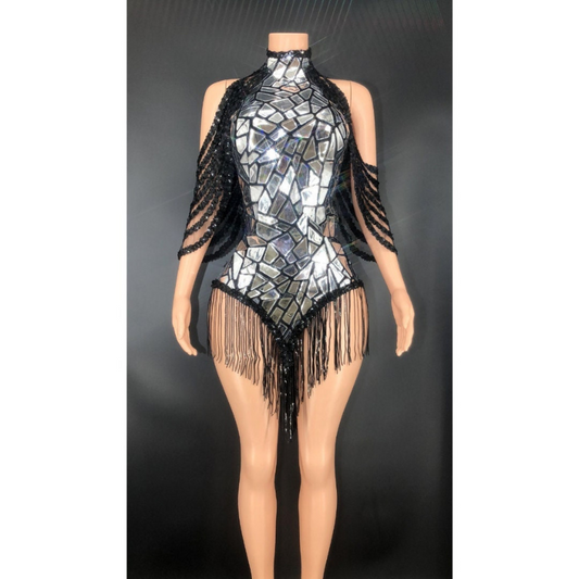 Fringe Bodice Monokini