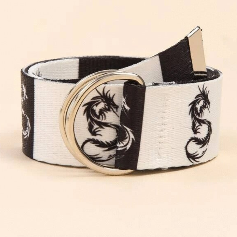 Dragon Black and White Belt