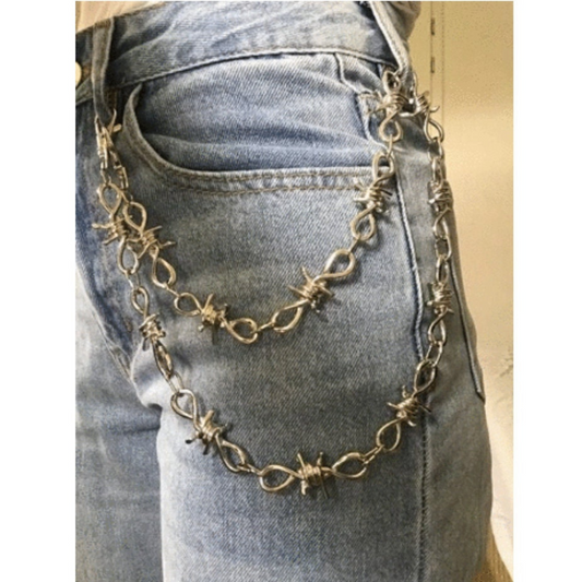 Chunky Barbed Wire Chain