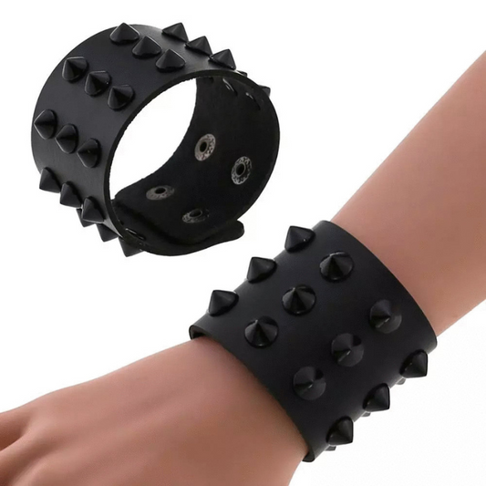 Gothic Spiked Rivet Bracelet