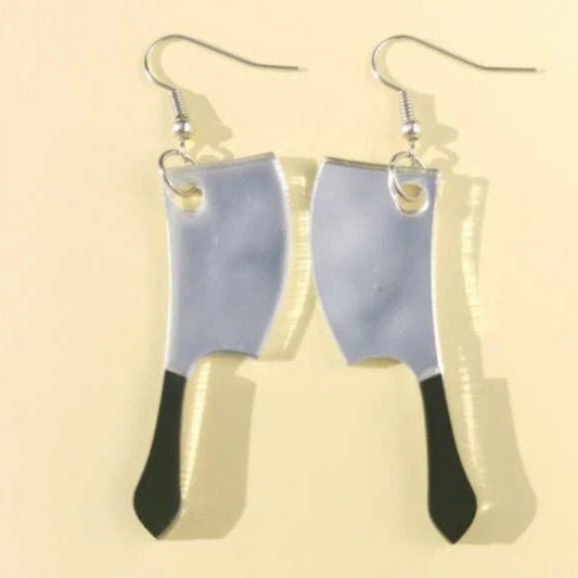 Butcher Knife Earrings