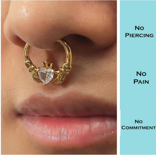 Fake Nose Ring Septum