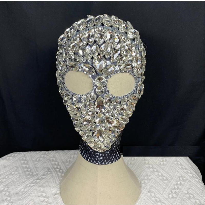 Jewelry Full Face Mask Bejeweled