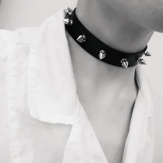 Spiked Collar Choker