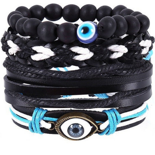 Punk Rock Leather Bracelet